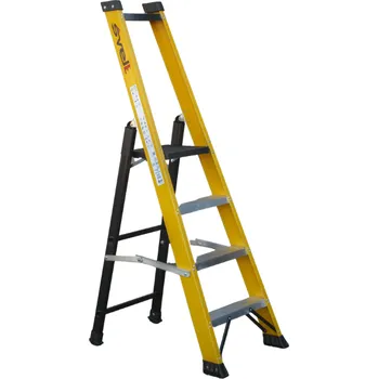 Žebřík Svelt SMART 1 Sklolaminátový stojací žebřík - schůdky 4 stupně