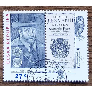 Sběratelství ČR 893 raz., Jan Jessenius - společné vydání, r. 2016
