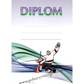 VIZINGR Hokej diplom A4 č.27