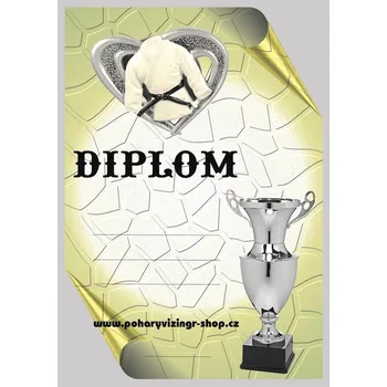 Judo diplom A4 č.5