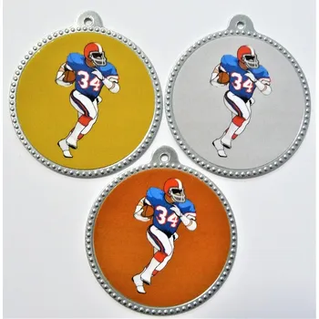 Americký fotbal medaile D75-L289 Stuhu vyberte z naší nabidky.