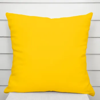 Povlak na dekorativní polštářek Dekorační povlak na polštář Rongo RG-029 Sytě žlutý 60 x 60 cm