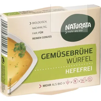 Koření Zeleninový bujón, kostky bez droždí 6x12 g Naturata