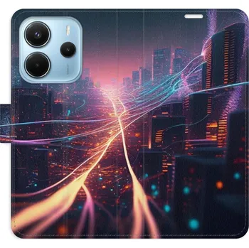 Pouzdro na mobilní telefon Flipové pouzdro iSaprio - Modern City - Xiaomi Redmi Note 14