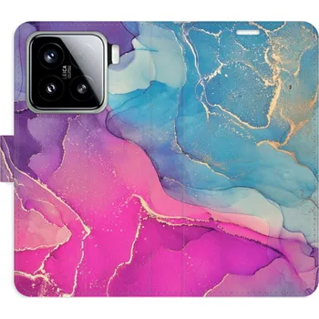 Pouzdro na mobilní telefon Flipové pouzdro iSaprio - Colour Marble 02 - Xiaomi 15