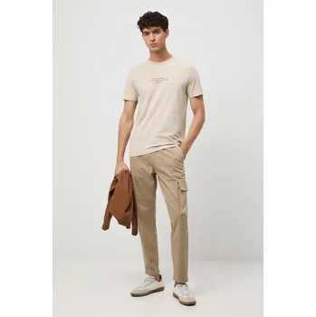 Kalhoty Medicine pánské, béžová barva RW25-SPM301 80X, vel. XL