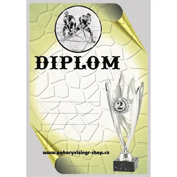 Florbal diplom A4 č.21