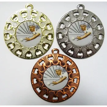 Kulečník medaile ME.097-K021 Stuhu vyberte z naší nabídky.