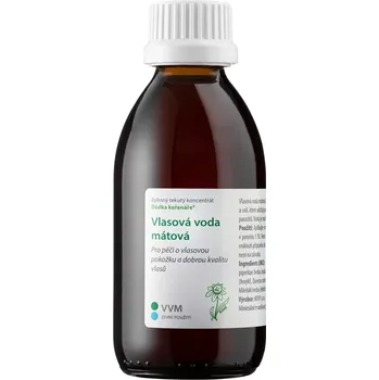 Přípravek proti padání vlasů VVM 200ml Vlasová voda mátová Dědek kořenář