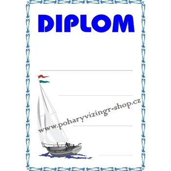 VIZINGR Jachting diplom A4 č.1