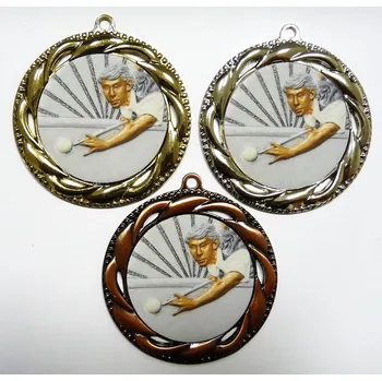 Kulečník medaile D93-K021 Stuhu vyberte z naší nabídky.