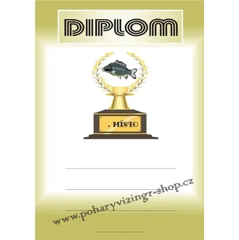 Rybáři diplom A4 č.72