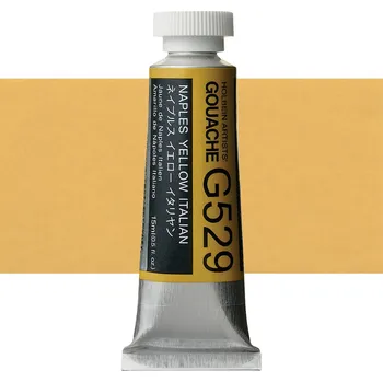 Vodová barva Kvašová barva Holbein 15ml - Naples Yellow Italian