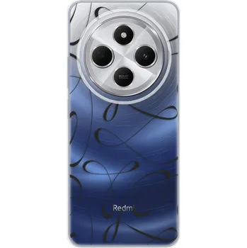 Pouzdro na mobilní telefon Odolné silikonové pouzdro iSaprio - Fancy - black - Xiaomi Redmi 14C / Poco C75