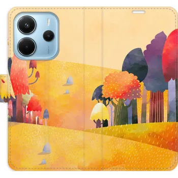 Pouzdro na mobilní telefon Flipové pouzdro iSaprio - Autumn Forest - Xiaomi Redmi Note 14