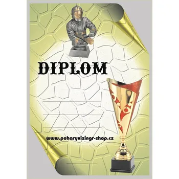 Hasič diplom A4 č.31