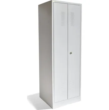 Školní nábytek 2-dveřová šatní skříň s otevíráním uprostřed #03 STANDARD CROSS