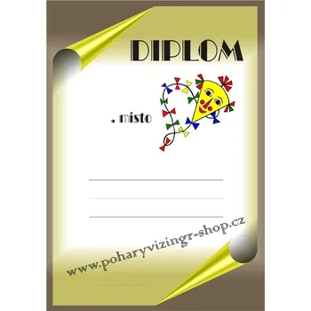 VIZINGR Děti diplom A4 č.26