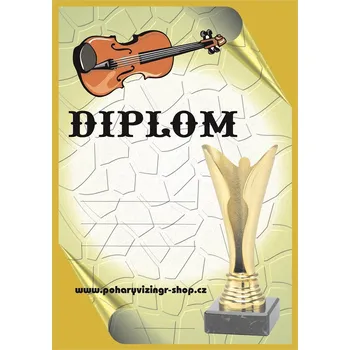 Housle diplom A4 č.12