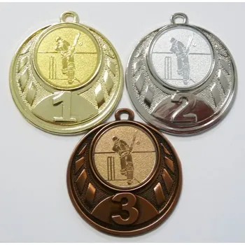 Kriket medaile D43-112 Stuhu vyberte z naší nabídky.