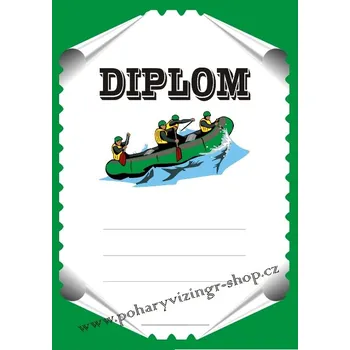 Rafting diplom A4 č.2