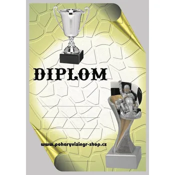 Motokáry diplom A4 č.5