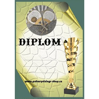 VIZINGR Squash diplom A4 č.8