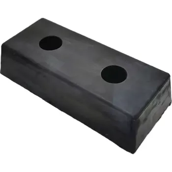 Gumový doraz na rampu - délka 40 cm, šířka 20 cm, výška 10 cm