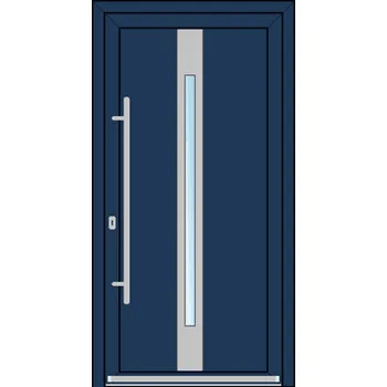 Vchodové dveře OknaDvereNaMiru.cz Vchodové plastové dveře INOX 2015 – standardní termín výroby 80 x 200 cm