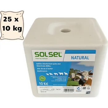 Kuchyňská sůl Solsel liz Natural Množství: 250 Kg