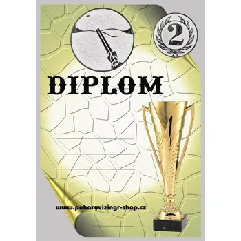 VIZINGR Trap-skeet diplom A4 č.39