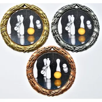 Kuželky medaile D8D-L215 Stuhu vyberte z naší nabídky.