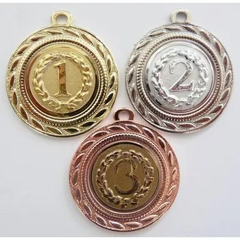 Medaile pořadí D109-A67-9 Stuhu vyberte z naší nabidky.