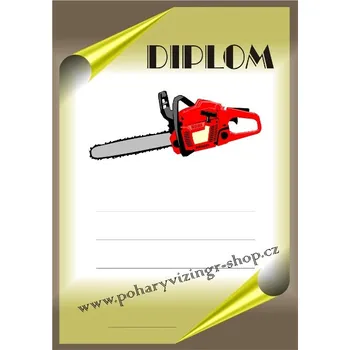 Motorová pila diplom