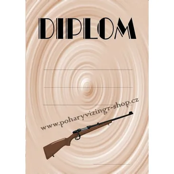 Střelci diplom A4 č.12