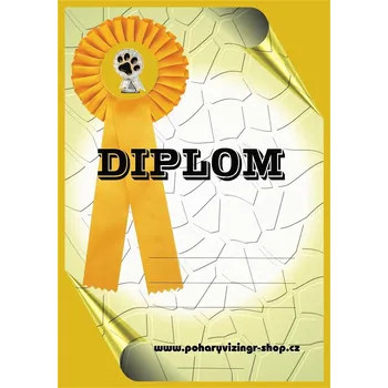 Kynologie diplom A4 č.63