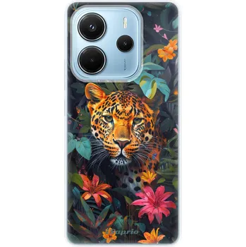 Pouzdro na mobilní telefon Odolné silikonové pouzdro iSaprio - Flower Jaguar - Xiaomi Redmi Note 14