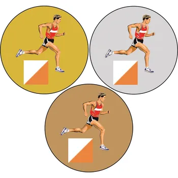 Orientační běh muž MAXI logo L2č.286 Nelze psát text.