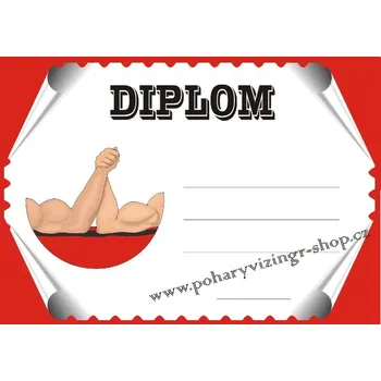 Páka diplom A4 č.2