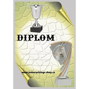 Kůň diplom A4 č.19