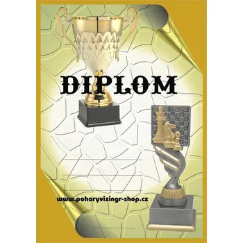 Šachy diplom A4 č.18