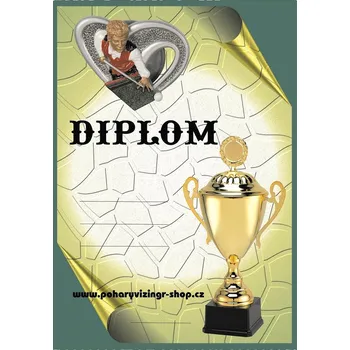 Kulečník diplom A4 č.20