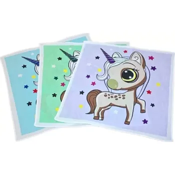 Látkový kapesník Dětské kapesníky Jednorožec