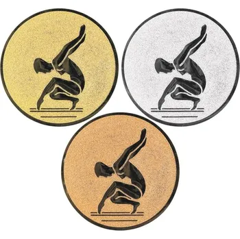 HOLANDSKO Gymnastika žena medaile A1č.44