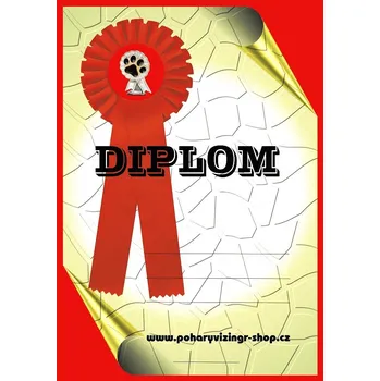 Kynologie diplom A4 č.65