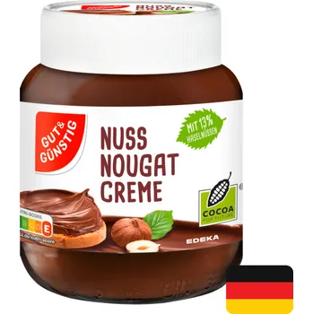 Gut & Günstig Nuss Nougat Creme 400 g (Dovoz: Německo)