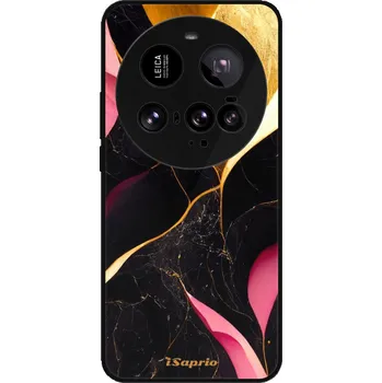 Pouzdro na mobilní telefon Lesklé pouzdro Exclusive iSaprio - Gold Pink Marble - Xiaomi 15 Ultra