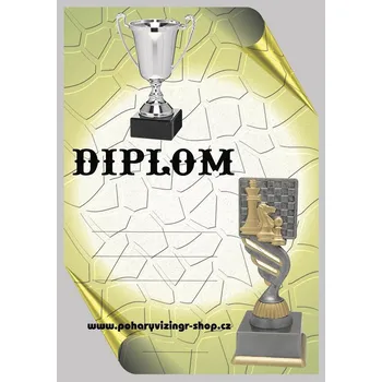 Šachy diplom A4 č.19