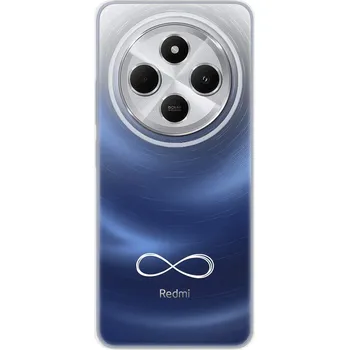 Odolné silikonové pouzdro iSaprio - čiré - Infinity - Xiaomi Redmi 14C / Poco C75