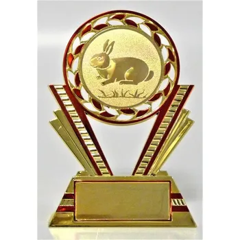 VIZINGR Králík plaketa Q130Z-50 - zlatá